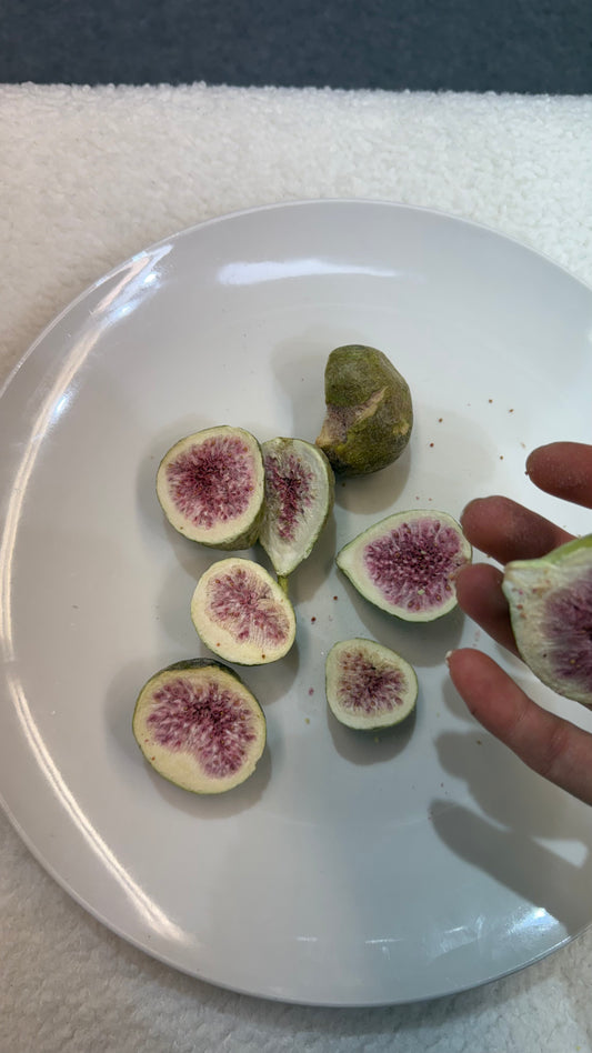 Frystatorkade fikon  100gram