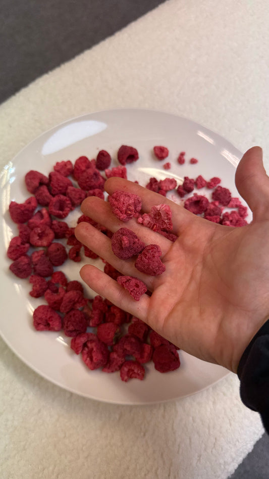 Frystorkat hallon 100gram
